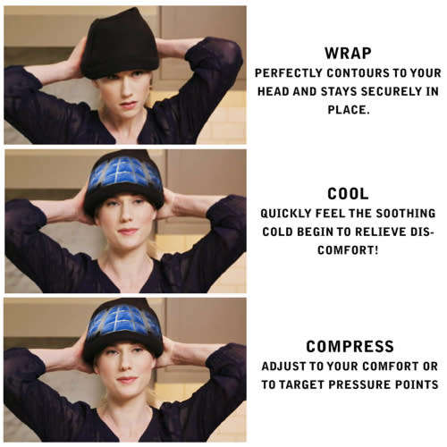 Migraine Hat - Wearable Ice Hat To Reduce Migraine Headache Pain