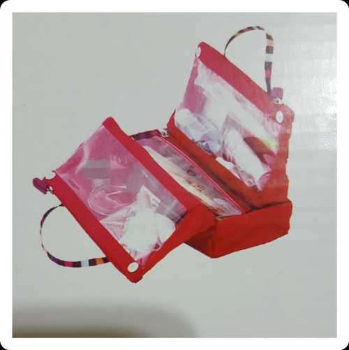 TRAVEL COSMETICS AND TOILETRIES BAG ORGANIZER / ROLL N GO