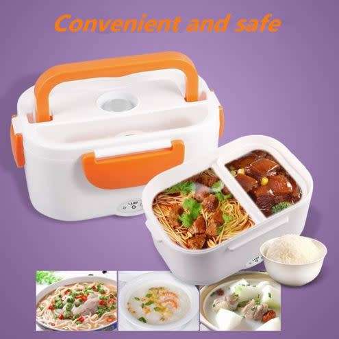 PORTABLE ELECTRIC LUNCH BOX / PRE HEAT FOOD WITHOUT MICROWAVE