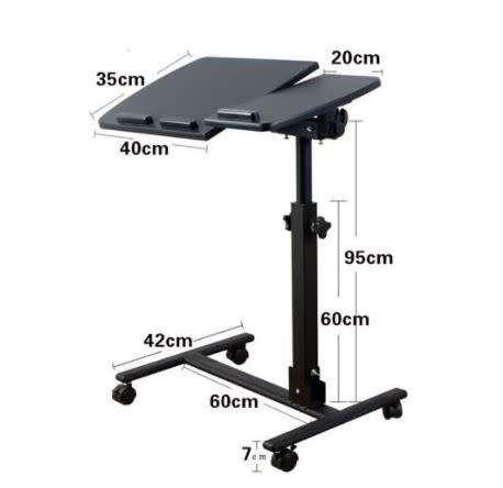 BEDSIDE LAPTOP TABLE / GREAT FOR STUDYING