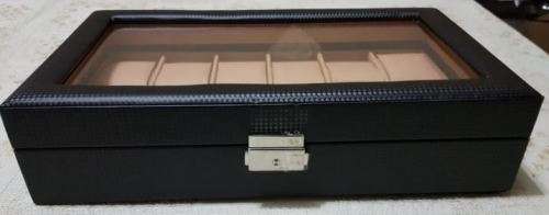 WATCH BOX 12 SLOT PU LEATHER