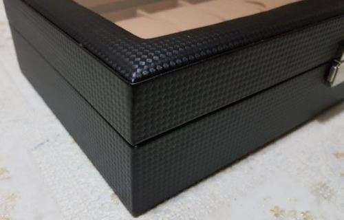 WATCH BOX 12 SLOT PU LEATHER