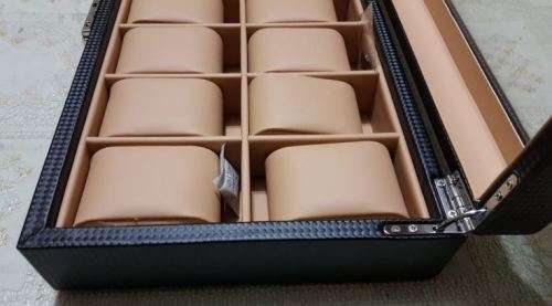 WATCH BOX 12 SLOT PU LEATHER