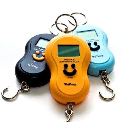 LCD Digital Portable Electronic Hook Scale Hanging Luggage Weight SCALE 10g/50kg