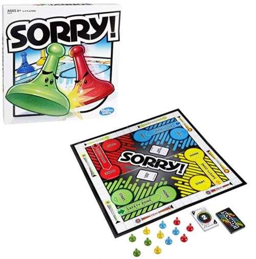 Sorry ! - Kids Board Game - Ages 6+