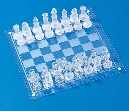 Glass Chess Set