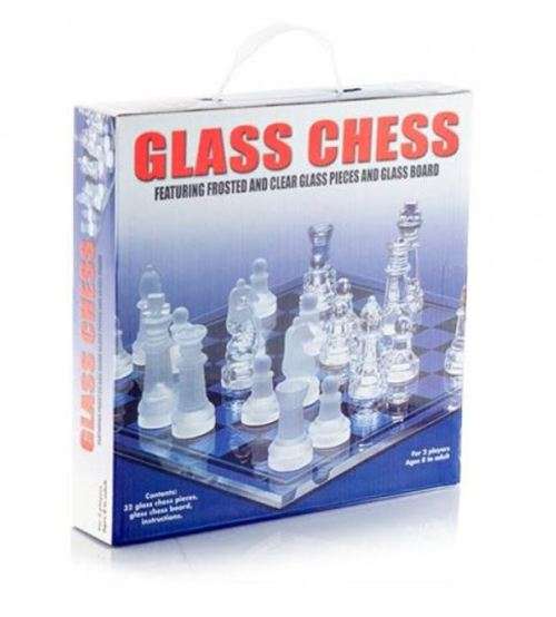 Glass Chess Set