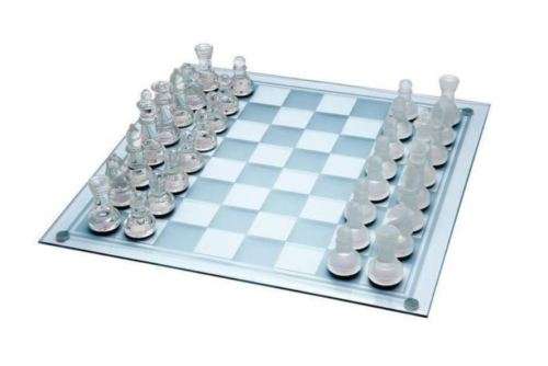 Glass Chess Set