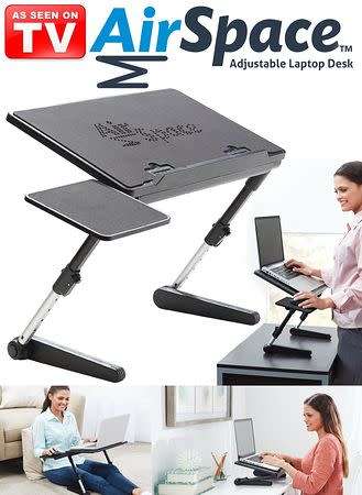 Air Space Adjustable Laptop Desk