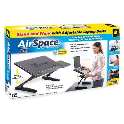 Air Space Adjustable Laptop Desk