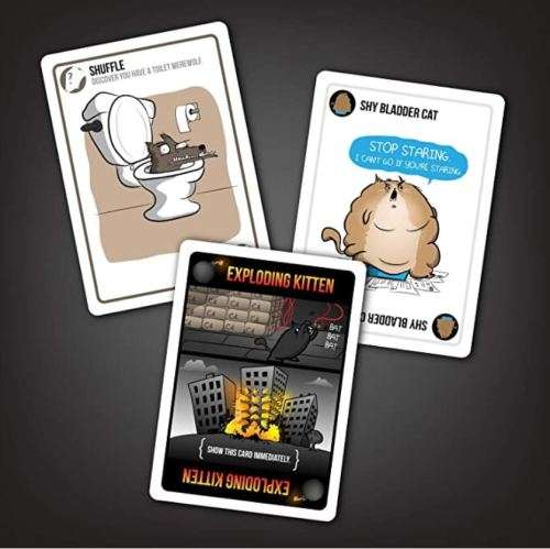 Exploding Kittens NSFW Edition Card Game AGES 30+