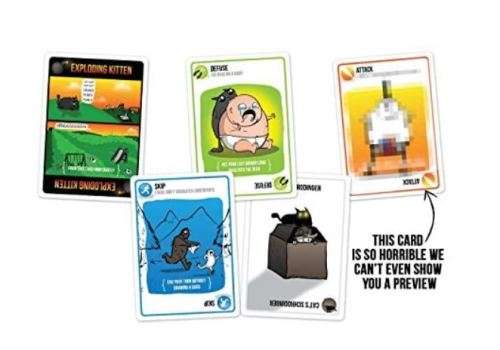 Exploding Kittens NSFW Edition Card Game AGES 30+