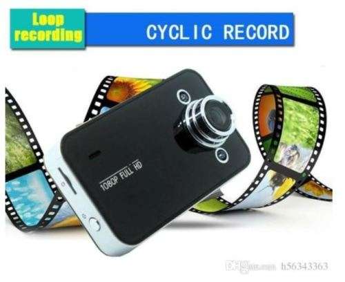 Car Dash Cam full HD with G-Sensor, Motion Detection, Loop-Cycle Recording