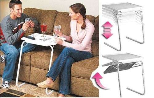 Table mate 2 | Foldable Adjustable Portable bedside laptop table