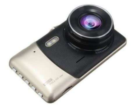 Dash Cam with Wide Angle and Dual Camera Reversing Recorder Car DVR