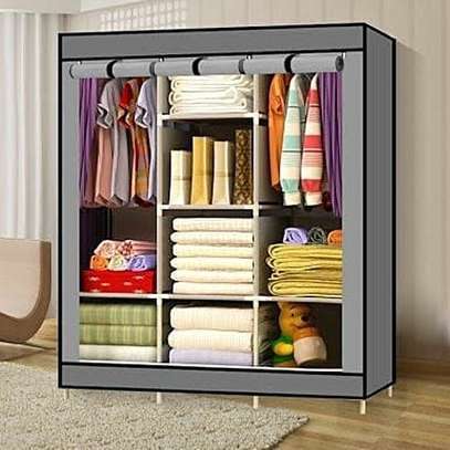 3 COLUMN PORTABLE WARDROBE