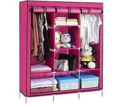 3 COLUMN PORTABLE WARDROBE