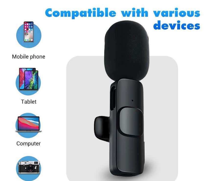 Type C Wireless Lavalier Microphone System