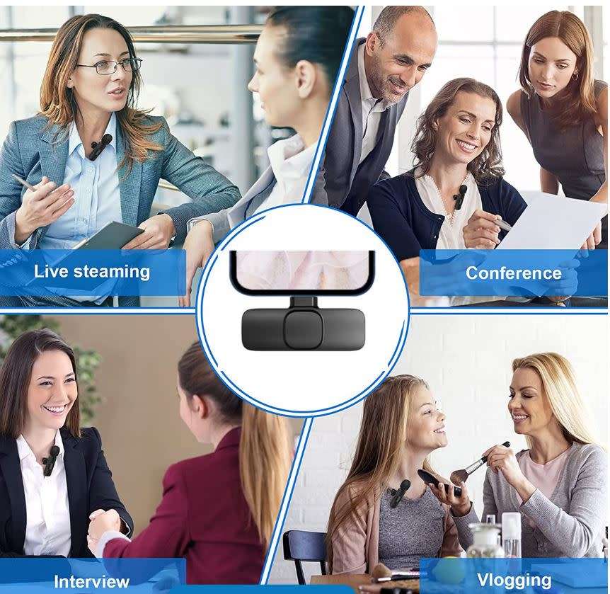 Type C Wireless Lavalier Microphone System