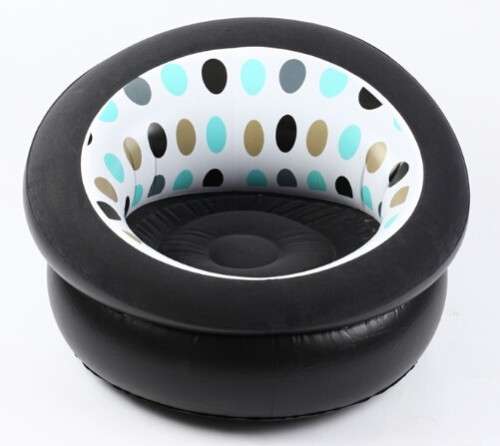 Flocking inflatable sofa chair
