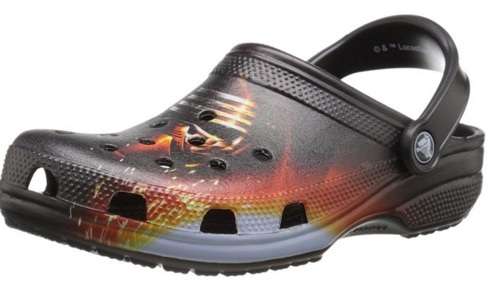 Original CROCS Classic Star Wars Villan Clog - Black - Roomy Fit - UK Men 9 / Women 10