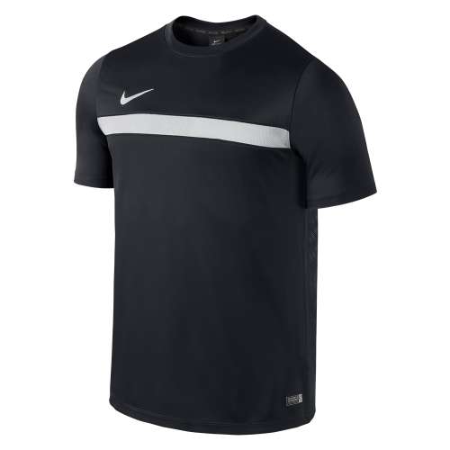 Original Mens NIKE Academy Short Sleeve Training Top Dri-Fit 651379-012  - Size Large