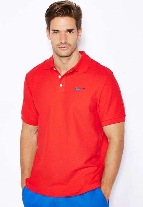 Original Mens NIKE Short Sleeve Polo Red 636627-658 XXL Size