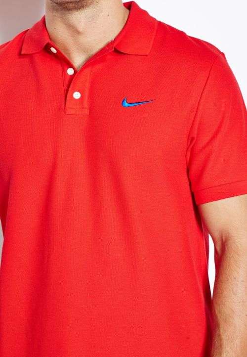 Original Mens NIKE Short Sleeve Polo Red 636627-658 XXL Size