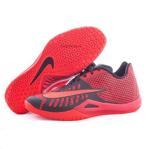Original Mens NIKE HYPERLIVE 819663 600 Red & Black UK Size 10