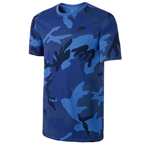 Original Mens Nike Air Tee CAMO FUTURA T2 - 839615 480 - Size Medium