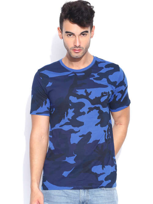 Original Mens Nike Air Tee CAMO FUTURA T2 - 839615 480 - Size Medium