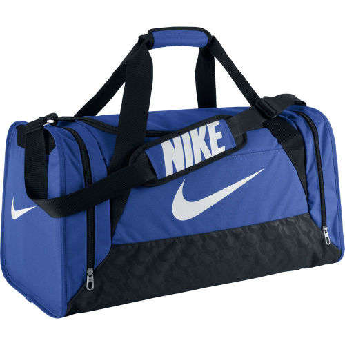 Original Unisex NIKE BRASILIA 6 MEDIUM BAG (BLUE) - BA4829 411