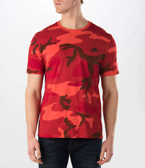 Original Mens Nike Air Tee CAMO FUTURA T2 - 839615 696 - Size Medium