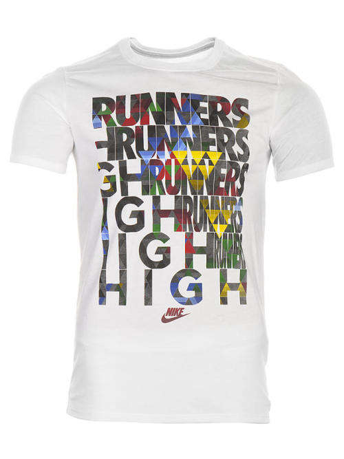 Original Mens Nike TEERU RUNNERS HIGH 739505 100 Size Large