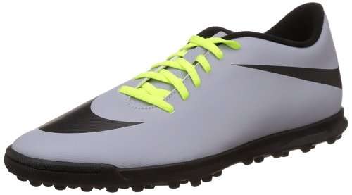 Original Mens Nike Bravata Tf Wolf Grey Black Volt Football Boots 768917 007 UK Size 9