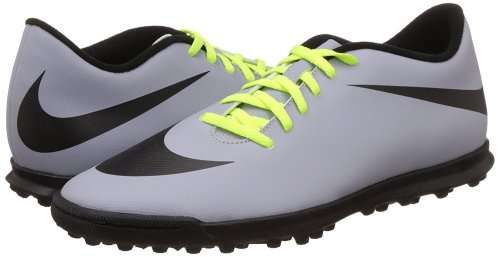 Original Mens Nike Bravata Tf Wolf Grey Black Volt Football Boots 768917 007 UK Size 9