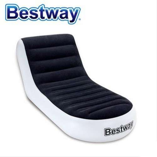Bestway L shaped Inflatable sofa lounge chair sofa Dims 165 x 84 x 79cm