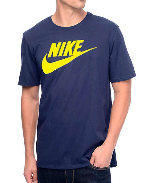 Original Mens Nike 100% Cotton T Shirt With Nike Logo 696707 423 Size Extra Large
