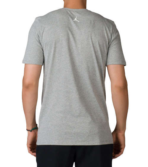 Original Men's Air Jordan 23 Take Off T-Shirt Grey 801071 010 Size Large