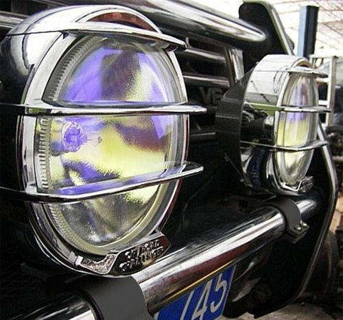 2 x 76-81mm 3" Bull Bar/Roof Rack Mounting Bracket Clamps for Off Road Light Bar