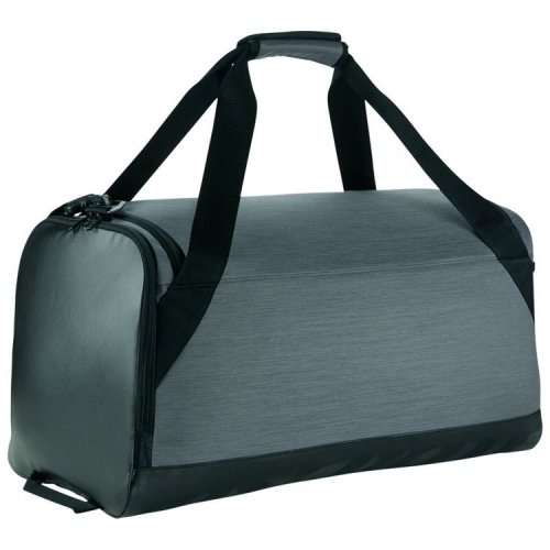 Original Unisex NIKE BRASILIA 6 MEDIUM BAG (Flint Gray) - BA5334 064