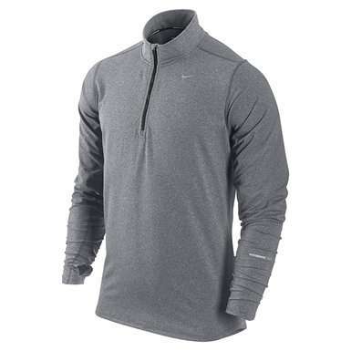 Original Mens NIKE Dri-Fit Element Half Zip Running Top - Full Sleeves - 717404 060 Size Extra Large
