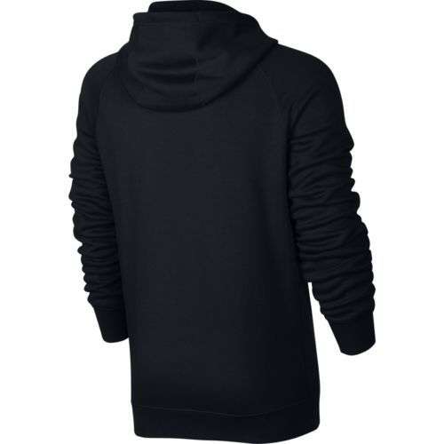 Original Nike Air Heritage Full Zip Warm Hoodie Men's 809056-010 Black Fleece Hoody Size Medium