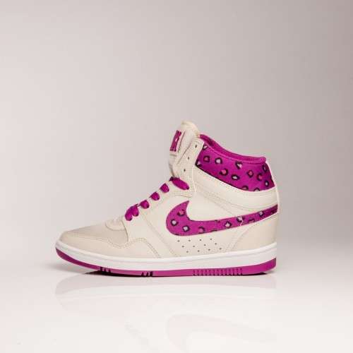 Original Women's NIKE Force Sky High Print Boots 705148 005 - UK Size 9