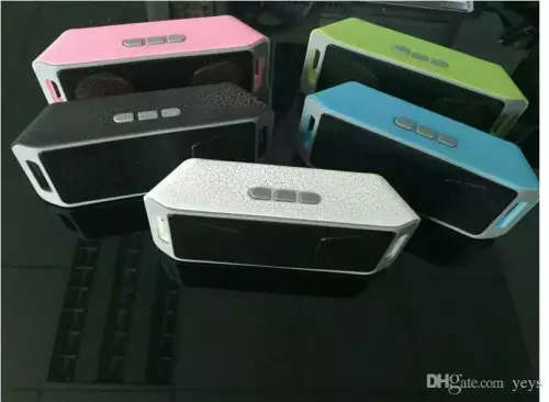 Mini Crack Bluetooth Speaker J12 Pill Pulse Speaker Mp3 Music Player Handsfree Support TF