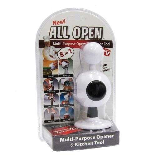 All Open 8 in 1 Multi Purpose Opener Kitchen Tool