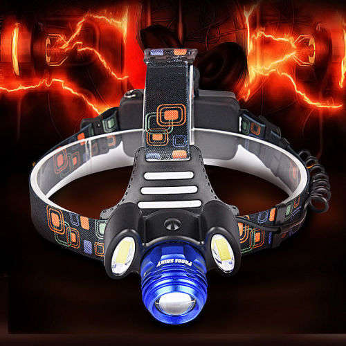 Headlight XML T6 LED Headlamp Rechargeable Headlight Head Torch Light Lamp