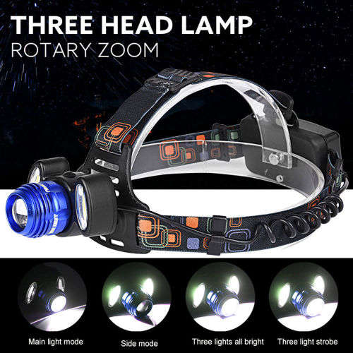 Headlight XML T6 LED Headlamp Rechargeable Headlight Head Torch Light Lamp