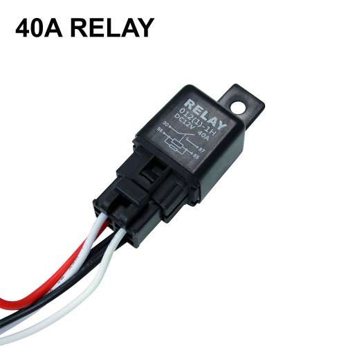 Wiring Harness for Off Road ATV/Jeep LED Light Bar 40 Amp Relay ON/OFF Switch