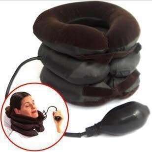 Tractors for Cervical Spine 3 Layers Neck Rest Support Massager Pillow Comfort Pneumatic Air Bag